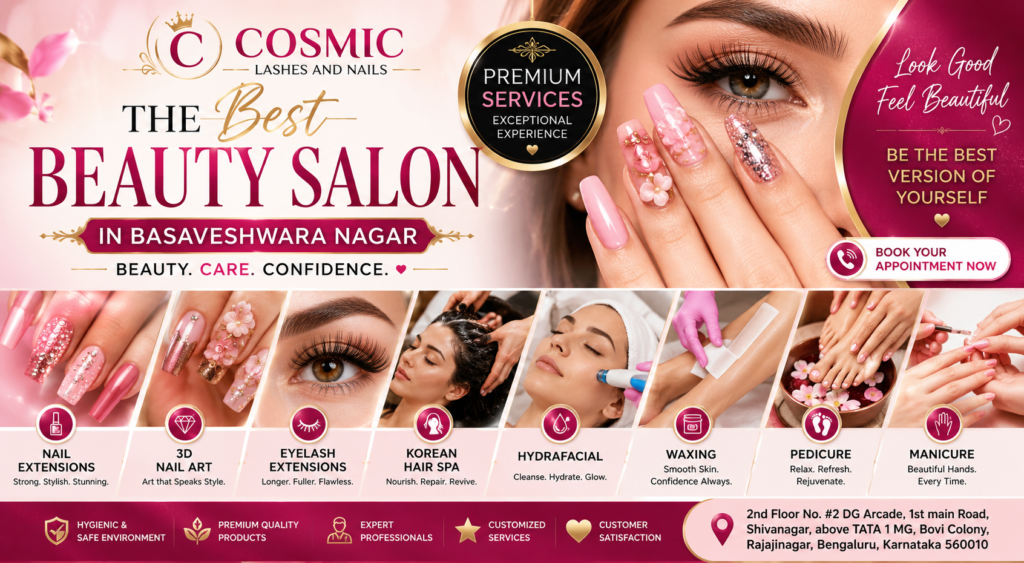 Best Nail Salon in Basaveshwara Nagar
