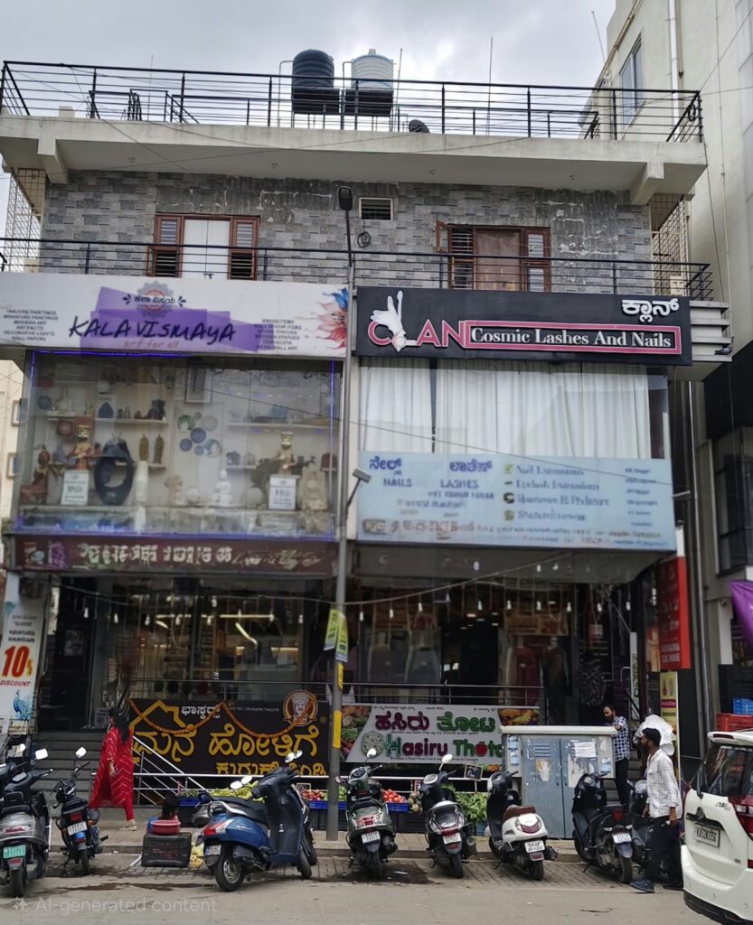 Cosmic Lashes And Nails RR Nagar storefront in Rajarajeshwari Nagar Bengaluru